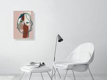 Load image into Gallery viewer, Slightly Sad Head Giclee Fine Art Print 30 x 40cm, 50x70 cm