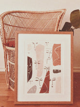 Load image into Gallery viewer, FACES Fine Art Print 50x70cm