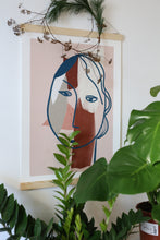 Load image into Gallery viewer, Slightly Sad Head Giclee Fine Art Print 30 x 40cm, 50x70 cm