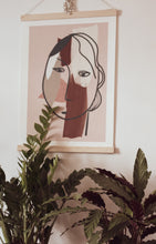 Load image into Gallery viewer, Slightly Sad Head Giclee Fine Art Print 30 x 40cm, 50x70 cm