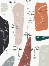 Load image into Gallery viewer, FACES Fine Art Print 50x70cm