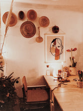 Load image into Gallery viewer, Slightly Sad Head Giclee Fine Art Print 30 x 40cm, 50x70 cm