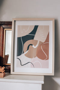 Swirls Fine Art Print 30 x 40 cm